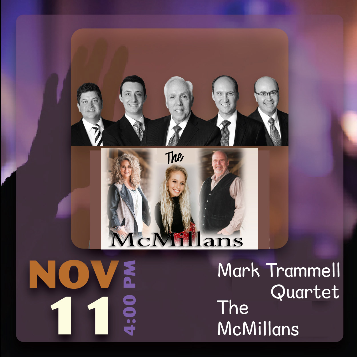 2023 Gospel Songfest | Mark Trammell Quartet | The McMillians